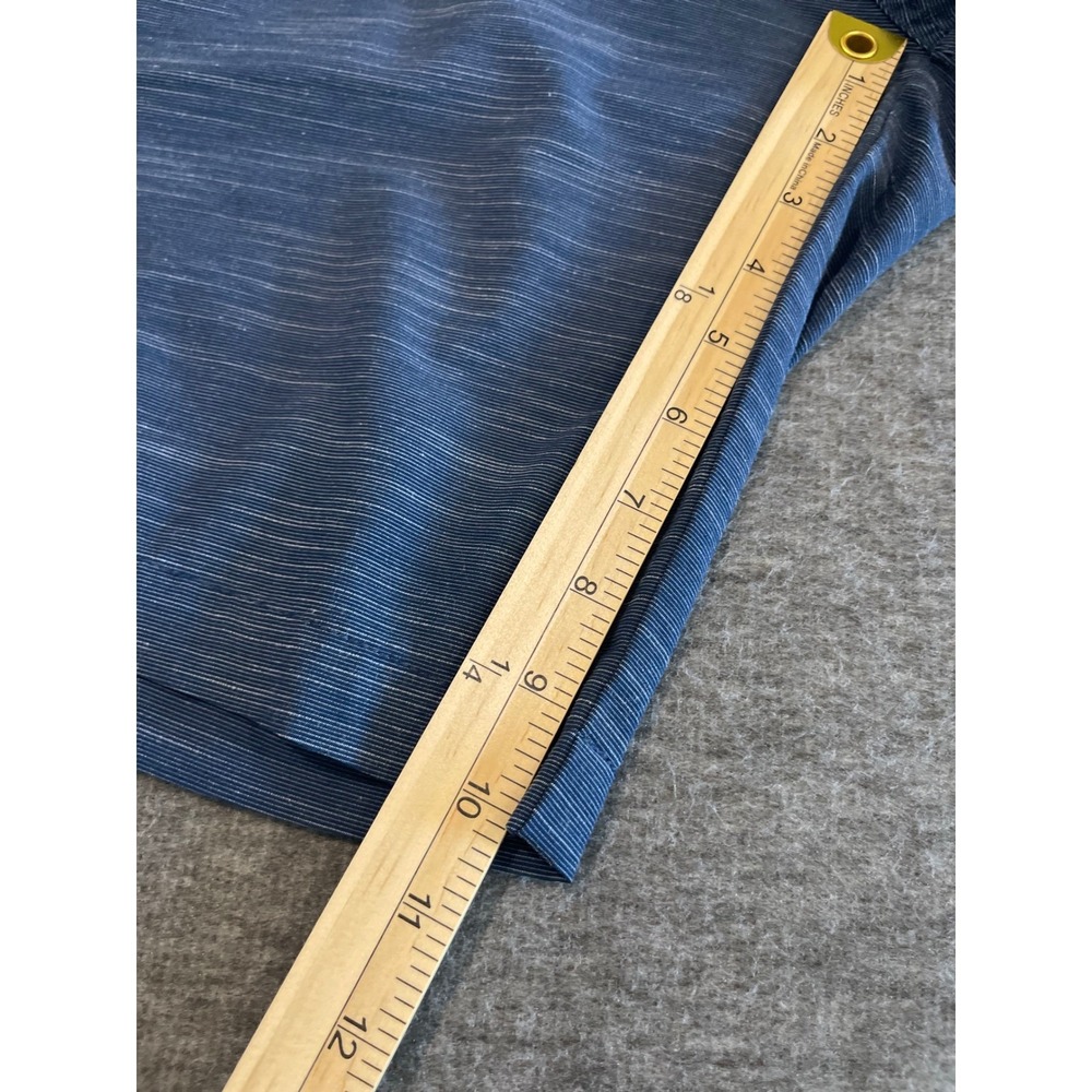 Travis Mathew Golf Shorts Hybrid Heather Blue Casual Walking Shorts Size 34 - Picture 12 of 13